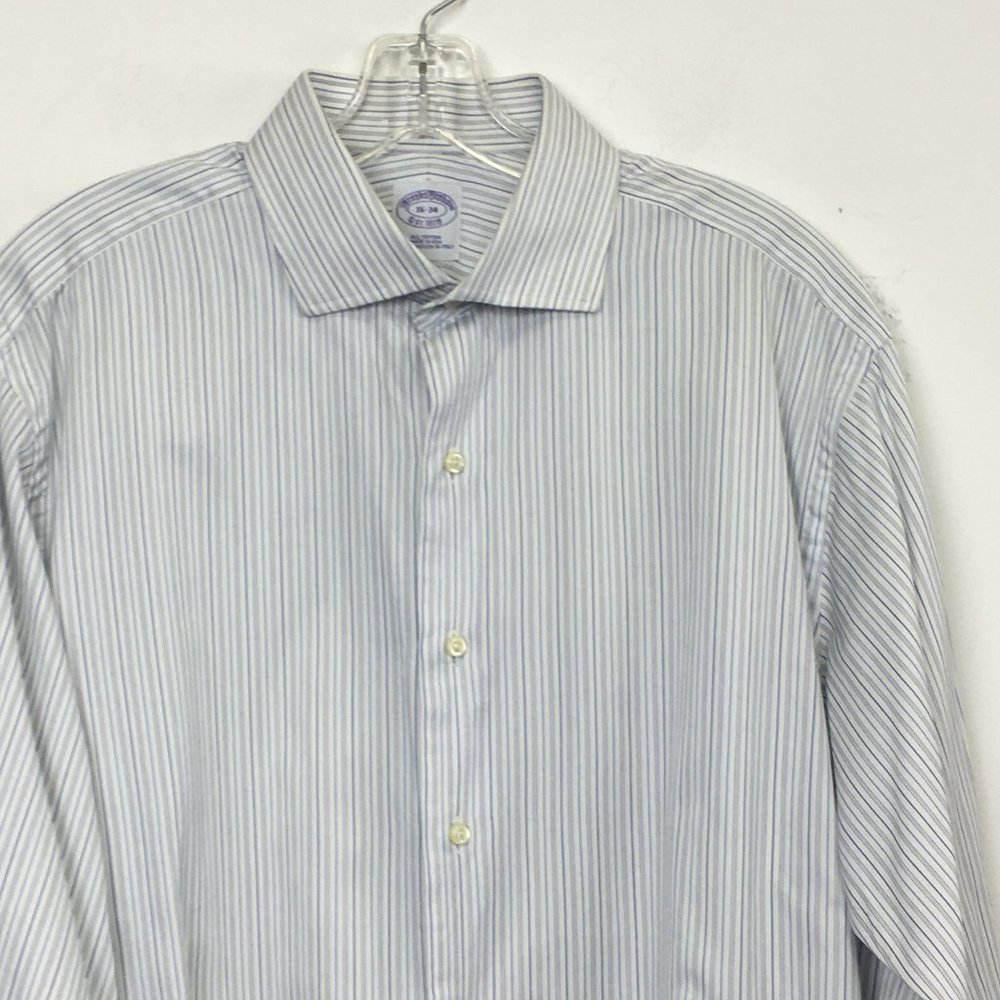 Brooks Brothers Striped Button Up Shirt
